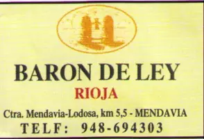 BARON DE LEY Colaborador CD Mendavies